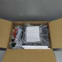 IBUYKE C Shaped Side Table, Angle Adjustable, 360 Swivel Height Adjustable End Table for Small Spaces, for Phone Computer & Tablet, Modern Small Coffee Snack Table for Sofa/Bed, Black UTVT004B