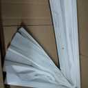 Redi Shade No Tools Easy Lift Trim-at-Home Cordless Pleated Light Filtering Fabric Shade White, 30" W x 64" L, (Fits windows 19 in - 30 in)