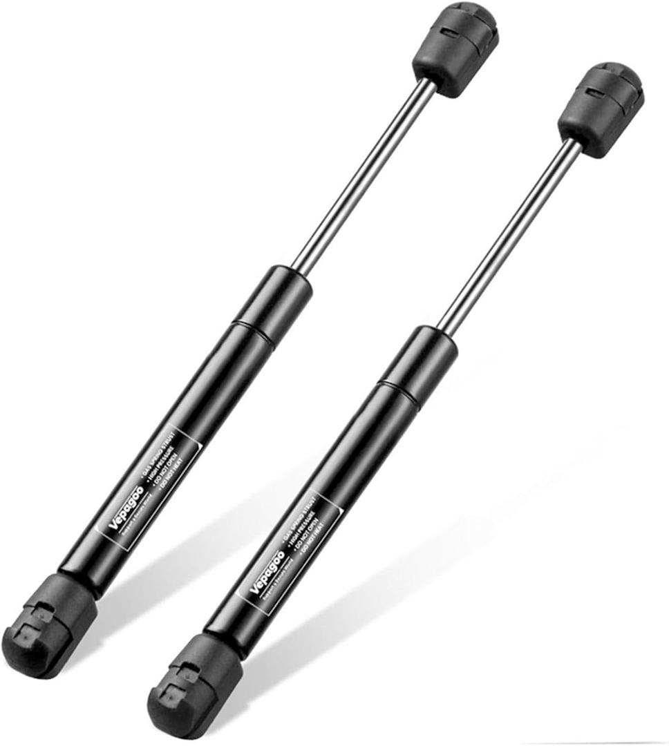 Vepagoo 8 Inch 70Lb/311N Gas Struts Spring Shocks, SE075P70 Lift Support Compatible with Truck Pickup Tool Box RV Cabinet Door Toy Cover Boat Storage Sentry Safe Lid, Set of 2 (8in)