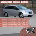 GlobalPrince Right Passenger Side Power Sliding Door Motor Cables Compatible with 2005-2010 Honda Odyssey 3.5L V6 Replace# 72010SHJA21 72010-SHJ-A21