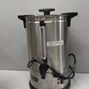 Hamilton Beach 45 Cup Coffee Urn and Hot Beverage Dispenser, Silver