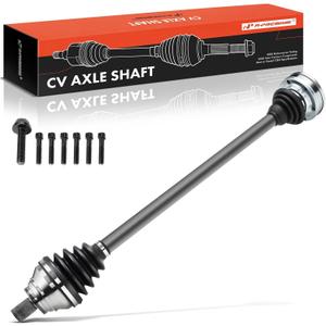 A-Premium CV Axle Shaft Assembly Compatible with Audi A3, A3 Quattro & Volkswagen Beetle, Jetta, Passat, CC, Eos, GTI, 2006-2018, Front Right Passenger Side, Replace# 1K0407272JB, 1K0407272KJ