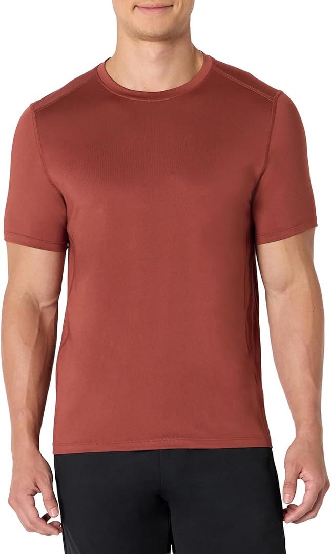 Amazon Essentials Men's Active Quick Dry Moisture Wicking Tech Stretch Lightweight Short-Sleeve T-Shirt, 2XL