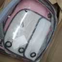 Lollimeow Cat Carrier Backpack, Expandable Bubble Pet Carrier for Cats and Small Dogs, Airline Approved Travel Backpack for Hiking, Walking & Outdoor Adventures - Supports up to 16 lbs