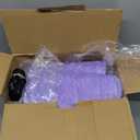 Electric Heated Blanket King Size - 90"x100", Soft Flannel Heating Blanket, 10 Heating Levels, 1-12 H Auto Shut Off, Breathable Warm and Washable for Bed, Light Purple