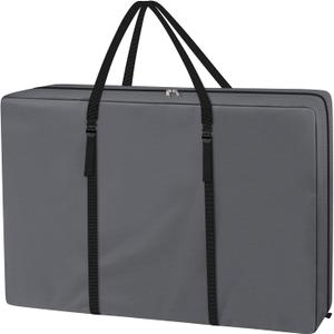 Explore Land Heavy Duty Chair Storage Bag for Folding Longue Zero Gravity Light Weight Transport Folding Rollator Walker (Grey) (42Lx 9Wx 28H, 1 Pack: Grey)