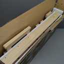 Wood Toy Car Display Rack, Holds 42 Diecast Cars Model Car Display Case 1/64 Scale Toy Cars Organizer Freestanding or Wall-Mounted Toy Car Storage Cabinet (1 Carriage)