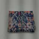 Snycler Boho Pillow Covers 26x26 inch Set of 2 Boho Carpet Throw Pillows for Couch Navy Blue Red Geometric Floral Decorative Pillow Cases Farmhouse Home Decor for Sofa Porch Patio Bed Room Outdoor