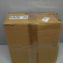 durony 350 Pieces Black Paper Dinnerware Set 7 Inch 9 Inch Disposable Dinner Plates Serve 50 Guests Paper Cup Cutlery Napkins Solid Color Party Supplies for Birthday Wedding Party Family Picnic (Black)