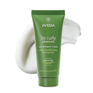 Aveda Be Curly Advanced Curl Enhancer Hair Cream | Defines Curly and Wavy Hair | Hydrates, Reduces Frizz, Adds Shine | Air Dry or Blow Dry | Silicone Free | 98% Naturally Derived*, 6.7 Fl Oz