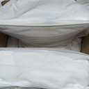 Continental Bedding Siberian Goose Down Pillow 800 Fill Power White Goose Down 400 Thread Count 100% Cotton Shell Soft Medium Firm Loft Options Handcrafted in USA, King with Protector
