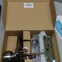 Veise Keypad Door Knob Lock, Keyless Entry Digital Lock with Handle, Electronic Smart Knob for Front Door & Bedroom, Easy Install, Auto Lock, Passage Mode, Anti-Peeping Password, Satin Nickel