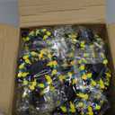 Jerify 40 Pack Funny Sensory Fidget Toy Transformable Chain Robot Finger Toy DIY Robot Mechanical Spinners Stress Relief Autistic Gifts for Adult Teen Prize Stuffer Party Favor(Luminous,Novel Color)