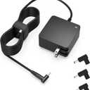 Nicpower Charger Fit for Asus Vivobook, Zenbook and More Laptop, Featuring Charging Indicator, Foldable Plug(Scratch-Resistant), 7.5Ft Power Cord, 65W/45W/33W