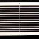 30" w X 14" h Aluminum Adjustable Return/Supply HVAC Air Grille - Full Control Horizontal Airflow Direction - Vent Duct Cover - Single Deflection [Outer Dimensions: 31.85" w X 15.85" h]