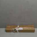 2 Pack Black Curtain Rods for windows 32 to 48 inch, 5/8 inch Splicing Heavy Duty Metal Curtain Rod Set with Brackets