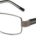 Foster Grant mens Wes Multifocus Reading Glasses Rectangular Reading Glasses, +1.75