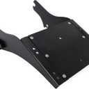 ECOTRIC King Luggage Trunk Bracket Rack Compatible with 1997-2008 Harley Touring FL Mount King Latches Razor Chop Trunk Mount - Black