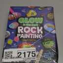Dan&Darci Kids Rock Painting Kit - Glow in The Dark - Gifts Arts & Crafts for Boys and Girls Ages 6-12 - Craft Activities Kits - Creative Art Toys for 6, 7, 8, 9, 10, 11 & 12 Year Old Kid