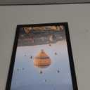 7x11 Picture Frame Black for Wall Hanging or Tabletop- Wall Mounting Horizontally or Vertically, 7 x 11 Wall Gallery Poster Photo Frame for 7 by 11 Photo, Black