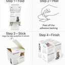 2 x 2026 Cube Desk Calendar  Small 1010 cm Desktop Block Calendar with Cute Cat Photos & Quotes, Mini Desk Decor for Home & Office, Cat Lover Desk Accessory