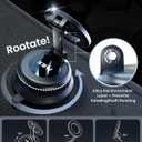 Car Phone Mount with Magnetic Clip for Magsafe & Android 360 Universal Suction Phone Mount for Dashboard Windshield Car Phone Holder for Car for iPhone 17 16 15 14 Pro Max Samsung Galaxy S25 Cell