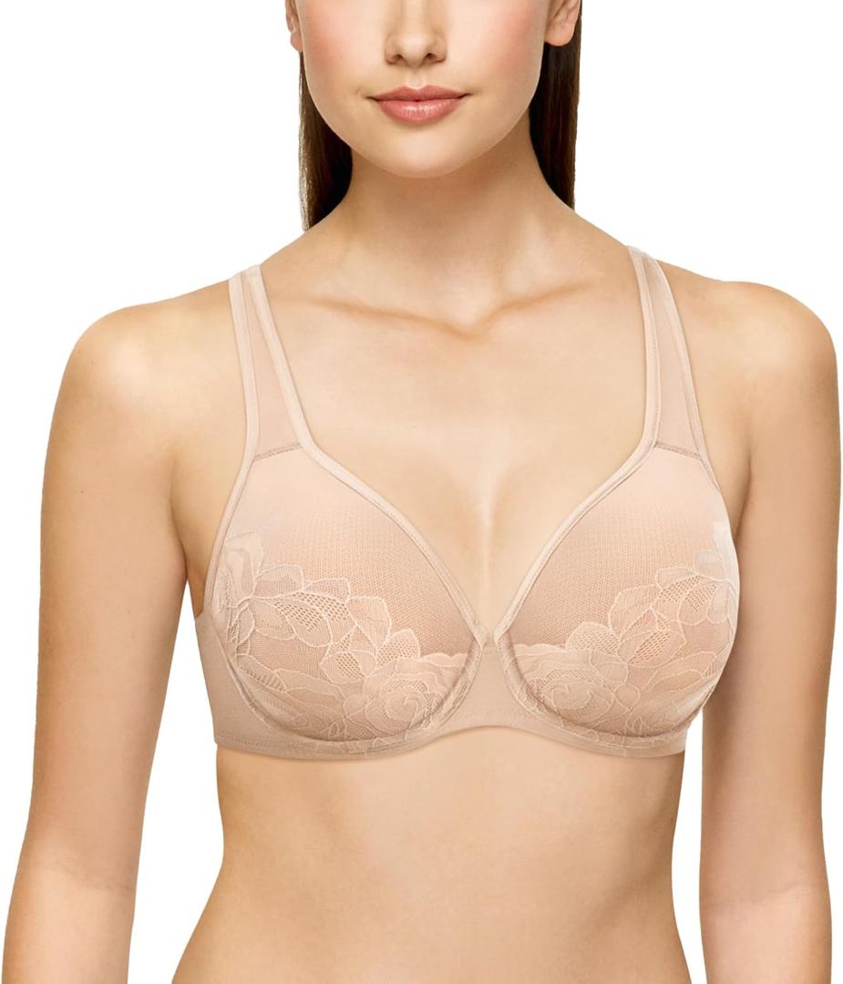 Wacoal Women's Stark Beauty Underwire Bra (40H)