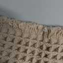 GRLYUH Waffle Bath Mat - Boho Bathroom Rugs Non Slip Washable, Super Absorbent & Quick Dry, Soft Bath Mat Farmhouse Bathroom Decor, 20'' x 32'', Khaki