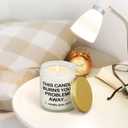 Relaxing Gifts for Women Men, Funny Calm Down Candles for Anxiety, Stress Relief Gift for Friend, Bestie, Boss, Coworker, Thinking of You Candle for Birthday, Retirement - Burn Problems Away