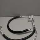 A-Premium A/C Suction Hose & Discharge Line Hose Assembly Compatible with Chevrolet Silverado 3500, Silverado 2500 HD & GMC Sierra 3500, Sierra 2500 HD, 2001, 6.6L, Turbocharged, Diesel