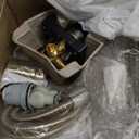 Delta Arvo 14 Series Brushed Gold Bathtub Shower Faucet Set with In2ition 2-in-1 Dual Shower Head with Handheld Spray Combo, Valve Trim Kit, Champagne Bronze 144840-CZ-I (Valve Included)