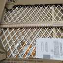 Toddleroo by North States - Diamond Mesh Wooden Baby Gate: Pressure Mounted Baby Gate for Doorways - Adjustable 26.5 to 42 Inches Wide - 23 Inches Tall