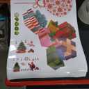 Christmas Tree Wall Stickers Xmas Fireplace Wall Decals Peel and Stick Party Decoration