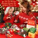 STRN Christmas Gift Box - 12 PACKS of Holiday Joy | Scented Wax Cubes, Scented Candle, Fragrance Sachets & More | Christmas Decoration Home Holiday Decor