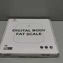 EILISON Highly Advance 2-in-1 Digital & Analog Weighing Scale for Body Weight-400lbs, 4 High Precison GX Sensor Accurate, Thick Tempered Glass, Extra Large Display (red) (Smart Black)