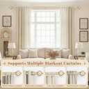 1 Inch Heavy Duty Curtain Rods for Windows 66–120":Sturdy Gold Metal Drapery Rods with Decorative Twisted Cage Finials,Adjustable Farmhouse Window Treatment Rods for Bedroom/Kitchen/Living Room