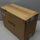 4 Tier Plastic Storage Bins with Lid 23QT, Stackable Storage Containers with Wheels, Folding Storage Boxes, Collapsible Storage Bins, Closet Organizers and Storage for Living Room,Office,Dorm (White)