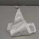 White Low Cut Satin Backless Tuxedo Vest & Bow Tie (Small-XLarge)