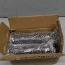 4 Pcs Adjustable Bed Center Support Legs 7.08-12.2 inch for Bed Frame/Bed Center Slat, Metal Adjustable Furniture Legs for Bed/Cabinet/Sofa/Dresser/Couch/Table, Heavy Bed Legs Replacement (Black)