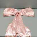 Bow Decor Large Bow for Room, Coquette Giant Ribbon Tie for Birthday Party Backdrop Wall Decor(Pink,24 x 36 Inches)