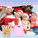 2 x Silicone Cover Case for Bitzee Disney Interactive Toy, Silicone Protective Cover for Bitzee Virtual Electronic Pets, Digital Pet Accessories for Bitzee with Lanyard, Pink (Case Only)