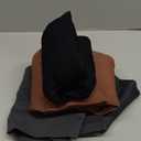 YOAKUKA 3 Piece Yoga Leggings Women's Ribbed Seamless High Waist Cross Over Workout Leggings Gym Athletic Pants, Medium