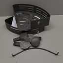 VOLPONE Corner Shower Shelf Suction Cup Shower Caddy Corner No Drilling Bathroom Shower Organizer Storage Rack Adhesive (2-Pack, Black)