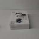 Black Battery Operated Wall Sconce Set of 2, Wireless Wall Sconces with Remote Control, Rechargeable 3000K Dimmable Wall Light for Bedroom Living Room Bathroom Hallway Entryway Stairwell