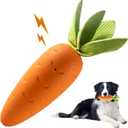 HEYKEY Squeaky Dog Chew Toys for Aggressive Chewers, Indestructible , Tough Durable Teeth-Cleaning Rubber Toys for Puppy Medium Large Dogs, Milk Flavor