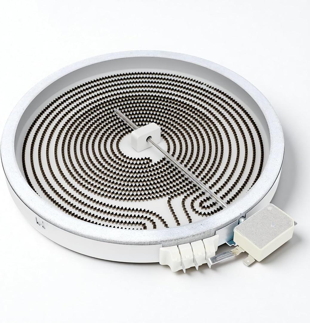 NE63T8111SS/AA Dual Surface Heating Element 10 inch fit for Samsung Electric Glass Top Range Stove Burner Parts NE59T4311SS NE59M4320S NE59J3420SS DG47-00063A fit for LG LRE6385ST MEE62385201 LUXRILIX