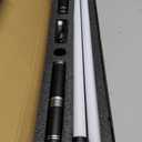 2-in-1 Detachable Lightsaber Toy - 20 Colors, 4 Modes & Sounds, Type-C Rechargeable, Real Lightsaber for Kids and Adults (Silver Ring)