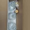 Clear Glass Bottles 25 oz (750 ml) 3 - Pack for Beverages Drinks Oil Vinegar Kombucha Beer Water Soda with Cork Stopper Airtight Lid