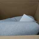 Momcozy Pregnancy Pillows for Side Sleeping, J Shaped Maternity Body Pillow for Pregnancy, Soft Pregnancy Pillow with Jersey Cover for Head Neck Belly Support, Grey