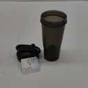 Jacent Protein Shaker Bottle, 24 oz, Leak-Proof Lid, BPA Free, Dishwasher Safe, Freezer Safe, Gray